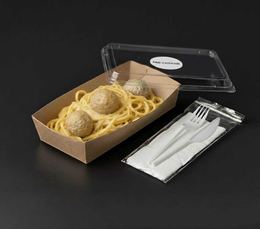 Митболы в сырном соусе со спагетти